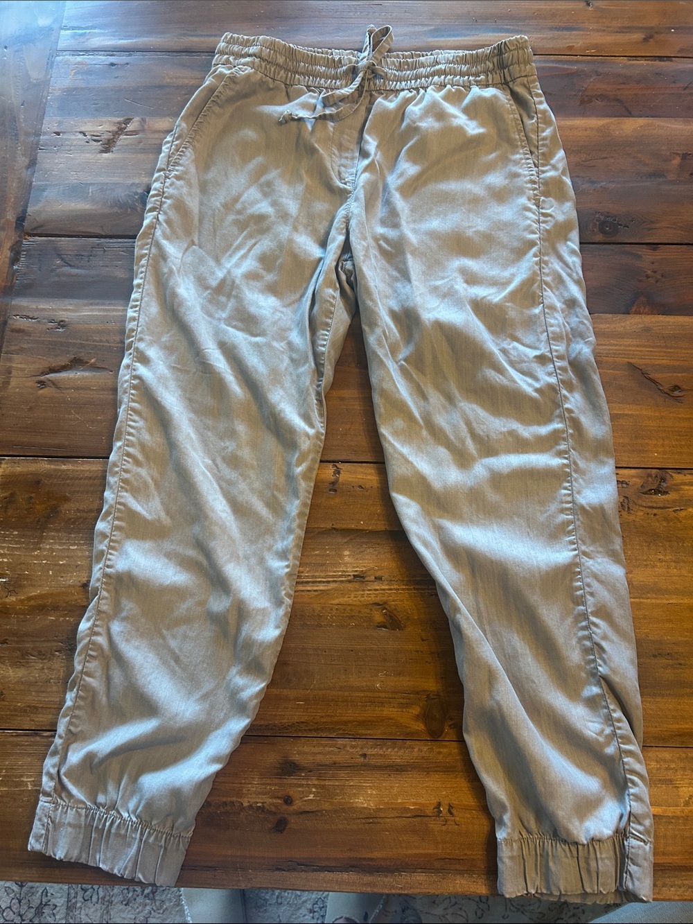 GAP Light Gray Drawstring Jogger Pants
